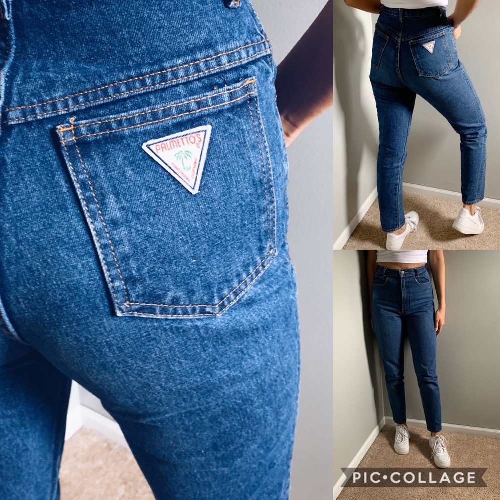 Vintage high waisted mom jeans